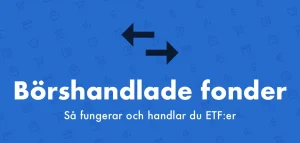 ETF börshandlade fonder
